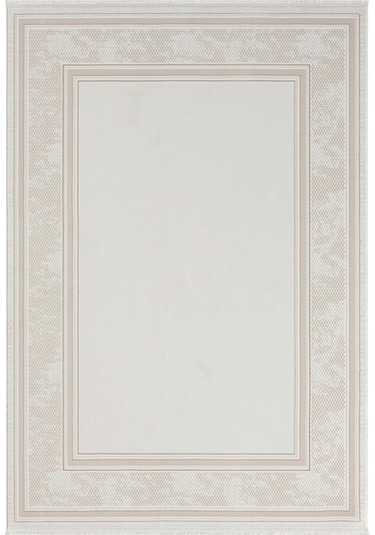 Çam Halı Gusto 905 Bej Seyran Halı Modern Desen Makine Halısı