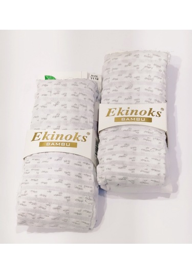 Ekinoks Kırık Beyaz Bambu Kız Külotlu Çorap Kırık Beyaz