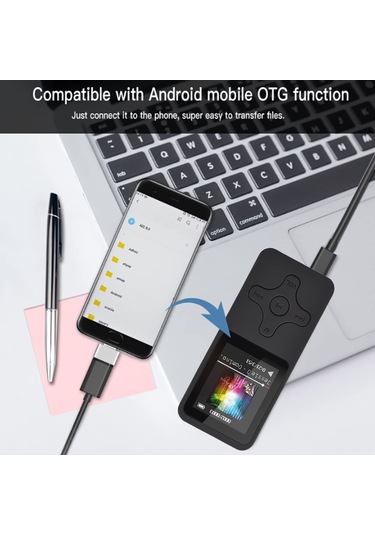 Kangvka 32gb Bluetooth Çalar, Mp3/mp4 Oynatıcı, Lcd Ekranlı, Fm Radyo, Kayıt Fonksiyonu, Öğrenci Taşınabilir Müzik Aleti