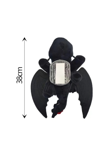 Dianziye Beyaz 35cm Süratli Ejderha Araba Tavan Dekorasyonu - Kanatları Uçuş Simülasyonu Yapan Pilli Oyuncak