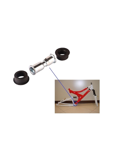 Kadro Bağlantı Mafsalı Amortisörlü Bisiklet İçin