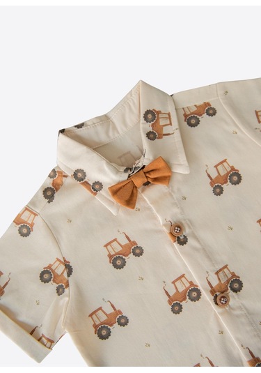 Organik Track 2'li Takım Natural Krem