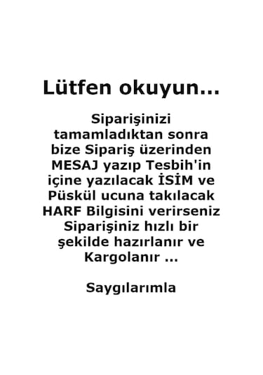 Tesbih Sakarya Kişiye Özel Isimli - Mavi Hematit - Doğal Taş Tesbih Mavi