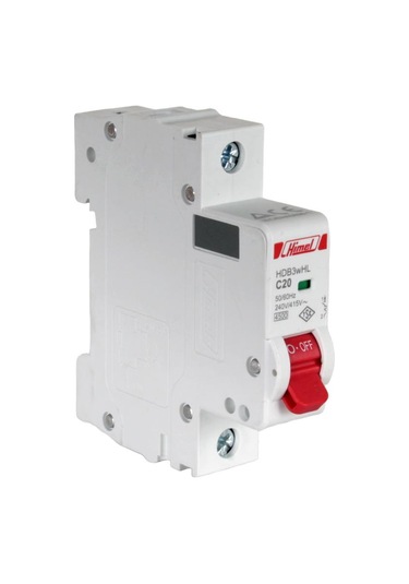 Himel 1x20A 4.5kA C Eğrisi Otomatik Sigorta