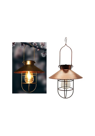 Suntek Teras Çim Için Asma Çubuk Dış Işıklar Ile Bronz Bronz