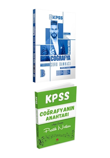 2026 Kpss'nin Anahtarı Coğrafya Pratik Notlar + Benim Hocam Coğrafya Soru Bankası