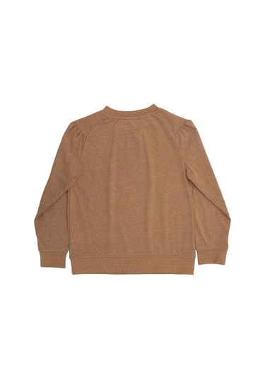 Kız Çocuk Uzun Kollu Terrosso Tshirt - Reborn Kahverengi