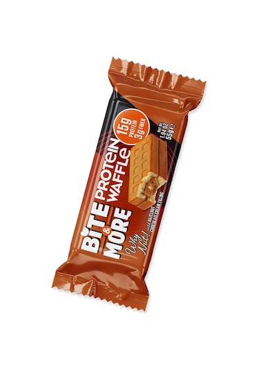 Bite&more Protein Waffle 55 Gram X 1 Adet Fındık