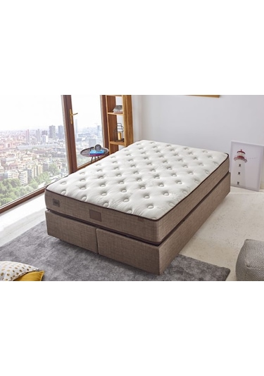 Nironyatak Organic Cotton Yatak 80X190 Tek Kişilik Doğal Pamuk Kumaşlı Ekstr