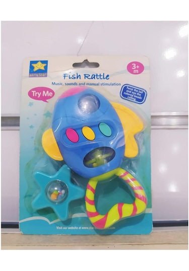Early Star Fish Rattle Pilli