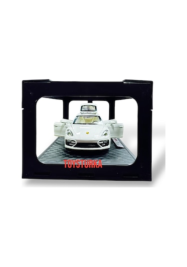 1:24 Metal Model Koleksiyon Araba Porsche Beyaz 21 Cm Cz127b