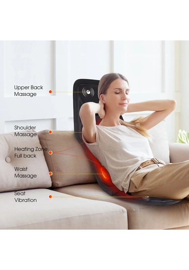 Elektrikli Sırt Masajı Kızılötesi Tam Vücut Masaj Koltuğu