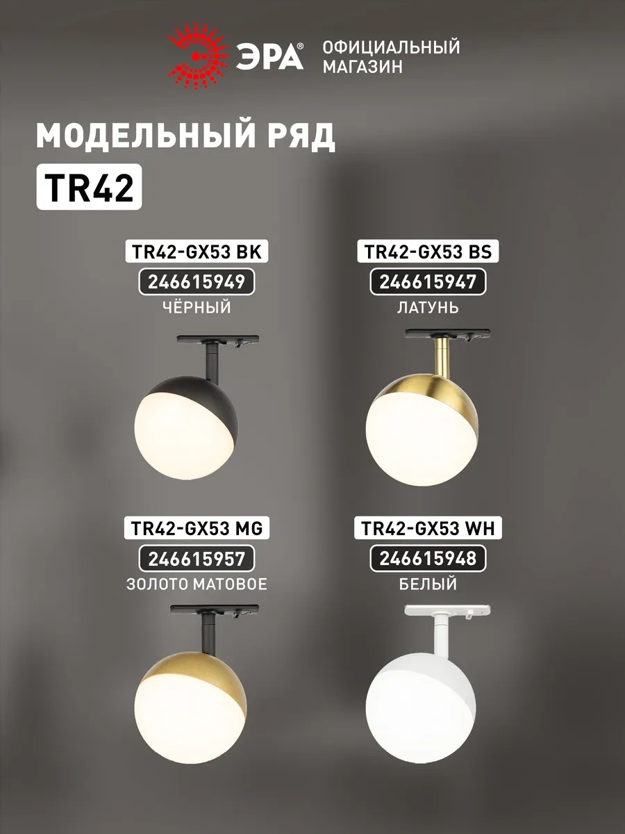 Era Tr42 Gx53 Lamba İçin Siyah Tek Fazlı Raylı Aydınlatma 246615949 Siyah