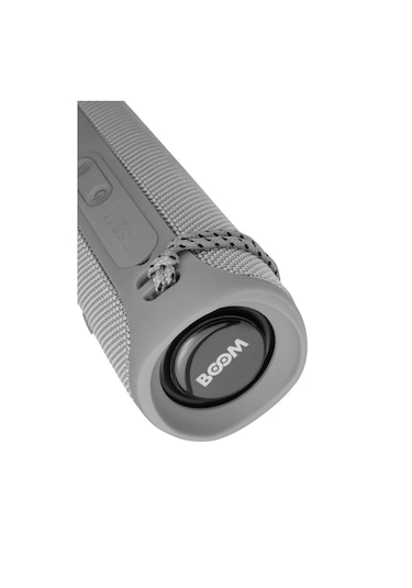 Boom Gri Taşınabilir Ses Bombası Kablosuz Bluetooth Hoparlör Speaker Yüksek Ses Çoklu Bağlantı