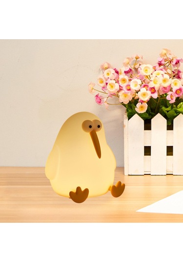 Suntek Karikatür Gece Lambası Dekoru Masa Üstü Emzirme Oturma Sıcak Sarı Işık