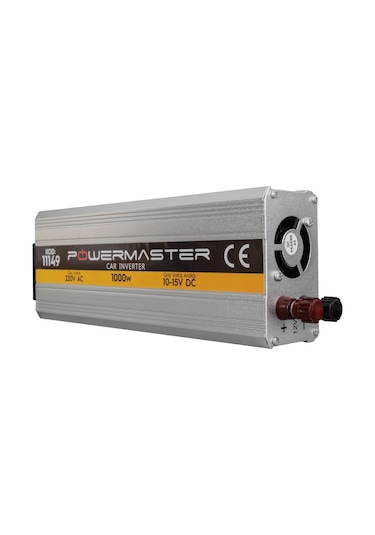 Powermaster Pm-11149 12 Volt - 1000 Watt Modıfıed Sınus Inverter 10-15v Arası-220v Ac