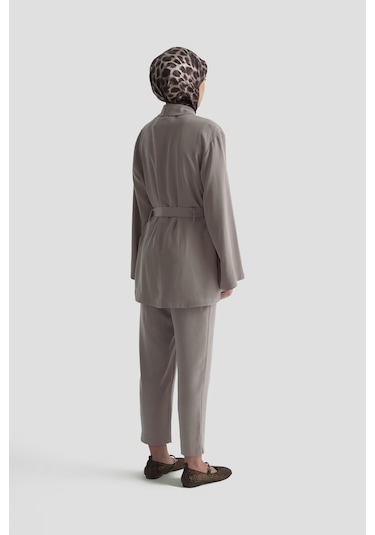 Armine Kemerli Lyocell Takım 25kd1104 Vizon Vizon
