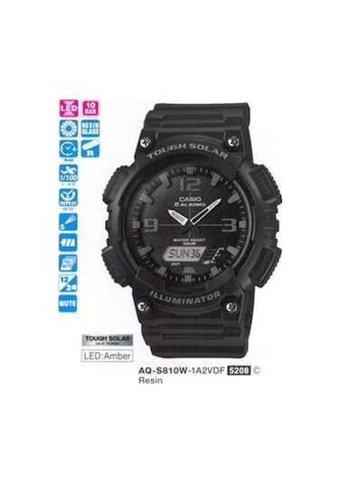 Casio AQ-S810W-1A2VDF Erkek Kol Saati