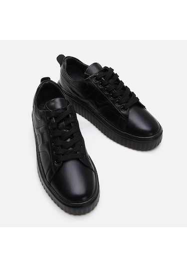Hotiç Hakiki Deri Siyah Erkek Günlük Ayakkabı 02ayh281500a100 Siyah
