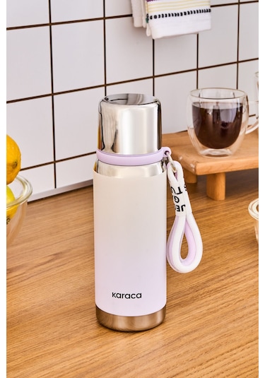 Karaca İnoxis Çelik Sızdırmaz Termos 550 Ml Lila