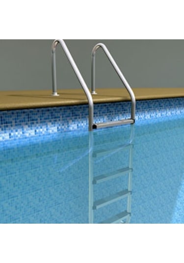 Watershut 5 Basamak STANDART Model Paslanmaz Çelik Havuz Merdiven