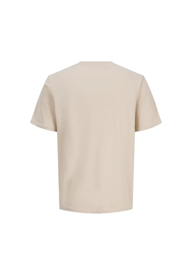Jack & Jones Jordown Logolu Ekru/krem/bej Erkek Tişört 12286110 Bej