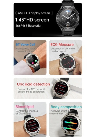 Xindoker Ja01 Akıllı Saat (İthalatçı Garantili)