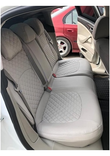 Citroen C5 Araca Özel Deri Oto Koltuk Kılıfı (477919352)