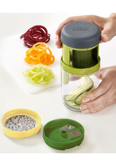 Joseph Joseph Spiro El Tipi Spiral Kesici - Renkli