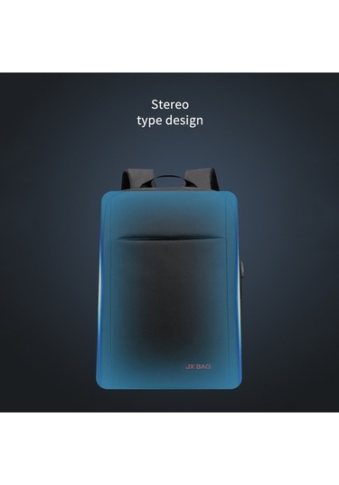 Createtech Xindoker Sırt Çantası Usb Şarj Portlu Geniş Kapasiteli İş Ve Seyahat Çantası Lacivert Lacivert