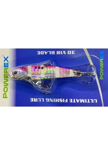 Powerex Ufl Minnow 3d Vib Blade 6.5cm 13gr Vibrasyon Lrf Jig Yem