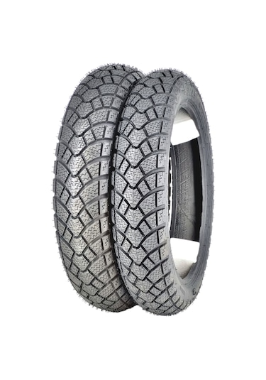 Honda Dio Kışlık Lastik Takımı 100/90-14 Ve 90/90-14 Tl Tubeless - Dubleks