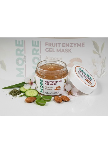 Moresun Badem Özlü Doğal Peeling - Fruit Enzyme Gel Mask