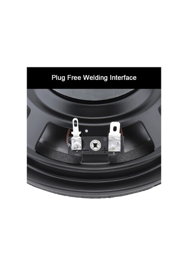 Neevoyu 5 İnç 400w Otomobil Hoparlörü - Ts-501, Gümüş+metal, 60hz-20khz, 93db Hassasiyetli