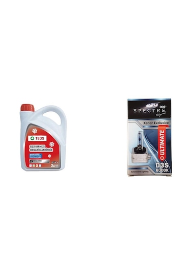 Kırmızı Antifriz + D3s 6000k Xenon N11.1286