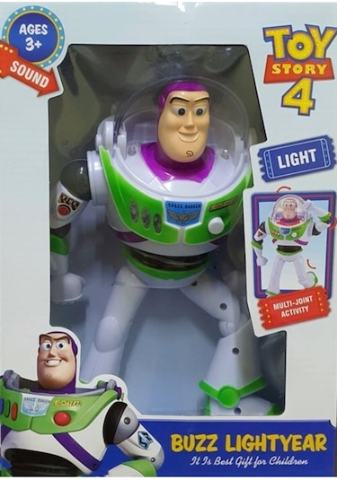 Toy Story Işıklı Sesli Yürüyen Buzz Lightyear Figür