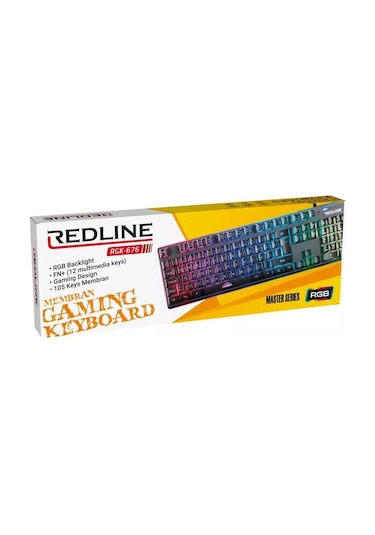 Redline RGK-676 RGB Oyuncu Klavye