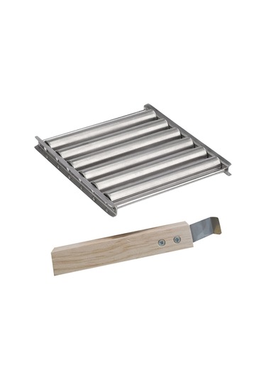 Izgara İçin Sosis Rulosu, Izgara İçin Barbekü Sosis Rulo Rafı Gümüş