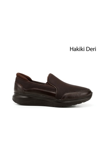Gönderi(R) Erkek Kahve Antik Hakiki Deri Comfort Ayakkabı Dyma73542623 Kahve