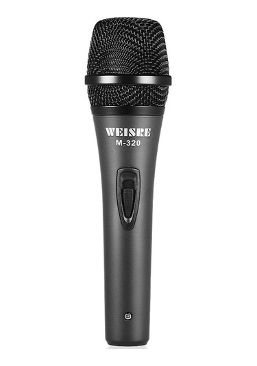 M-320 Metal Mikrofon: Net Ses Kalitesi, Dayanıklı Yapı, Kulüp Ve Karaoke İçin İdeal