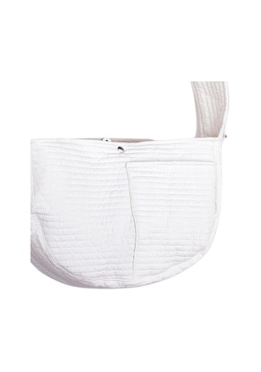 Homyl Taşınabilir Pet Seyahat Çantası Crossbody 9kg-beyaz