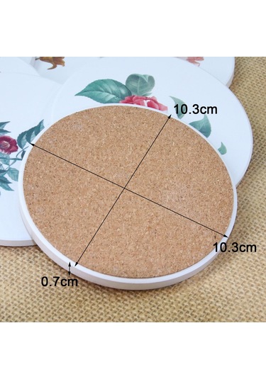 Dolıty Yaratıcı Emici 3d Mandala Bardak Erkek Kadın Komik Stil 5 Diğer