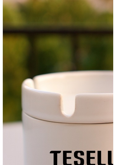 Porselen Baskılı Küllük - Teselli