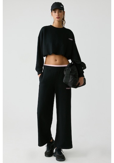 Urban Beat Mıcha Kadın Siyah Sweatshirt Siyah