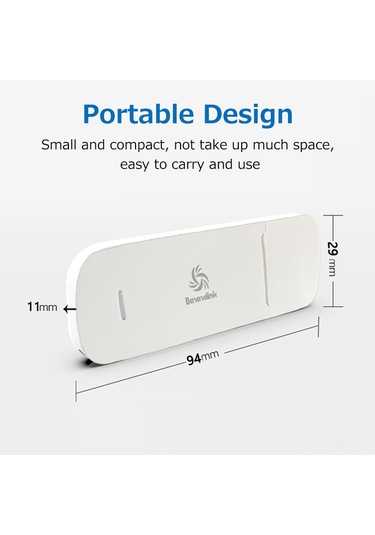 Reedark Uf10 4g Lte Taşınabilir Wifi Usb Modem, Evrensel Kablosuz Ağ Kartı, 10 Kullanıcılı Mobil Hotspot, Beyaz