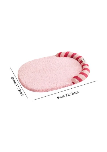 Suntek Uyku Sıcak Kedi Yastığı Yıkanabilir Evcil Pembe-m