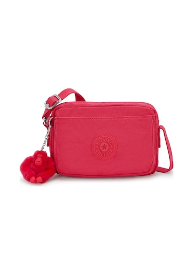 Kıplıng Abanu Küçük Boy Omuz Çantası Pembe Resort Pınk Pembe