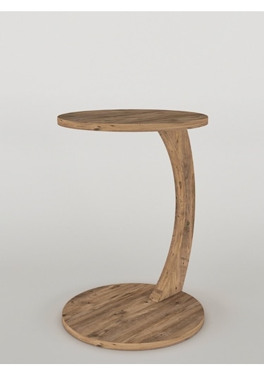 İntergo Tekerlekli C Yan Sehpa Atlantik Çam