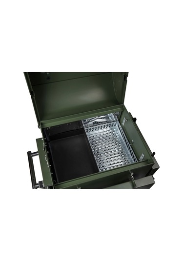 Igrıll Barbekü Hub 515 Mm Kömürlü Mangal Yeşil