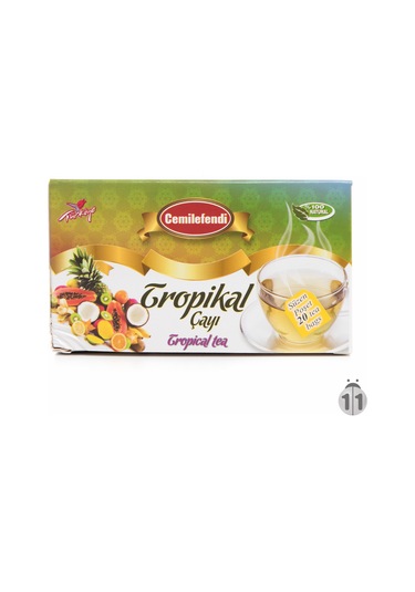 Cemilefendi Tropikal Süzen Poşet Çay 20'li